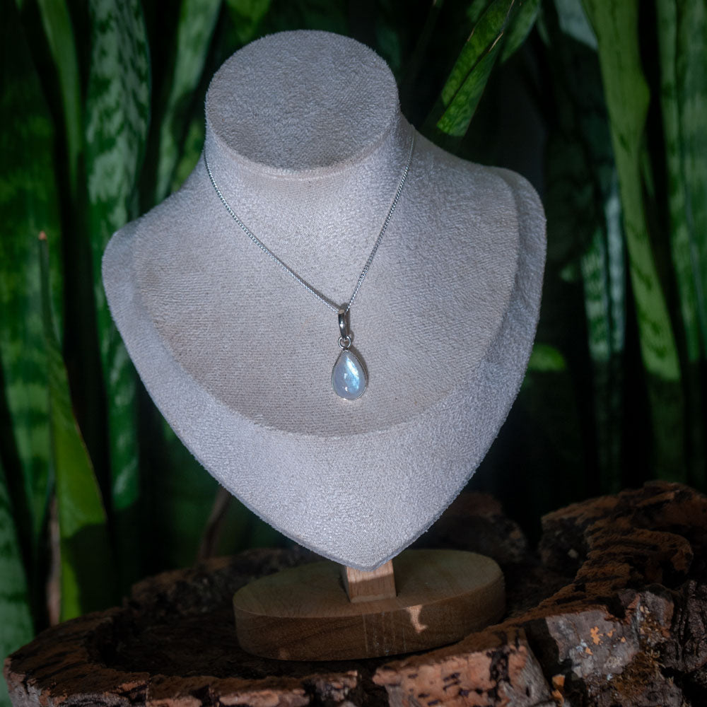 Mondstein Kette – 925 Sterling Silber