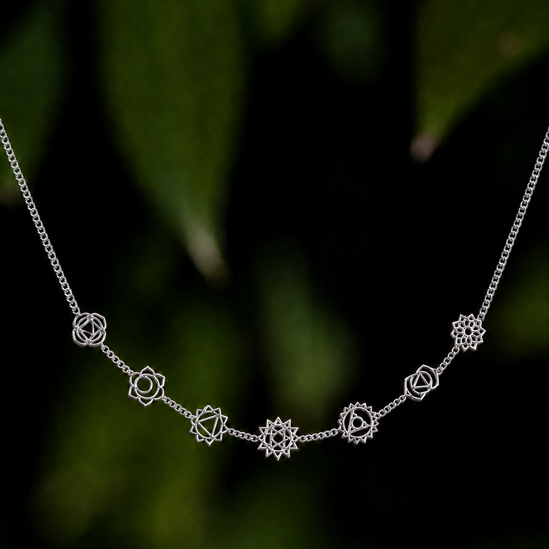 Zenvya - Chakra Ketting - 925 Sterling Zilver 2