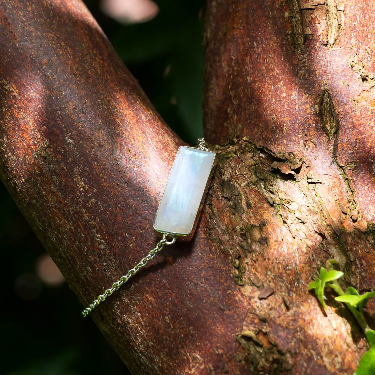 Zenvya - Maansteen Armband - 925 Sterling Zilver