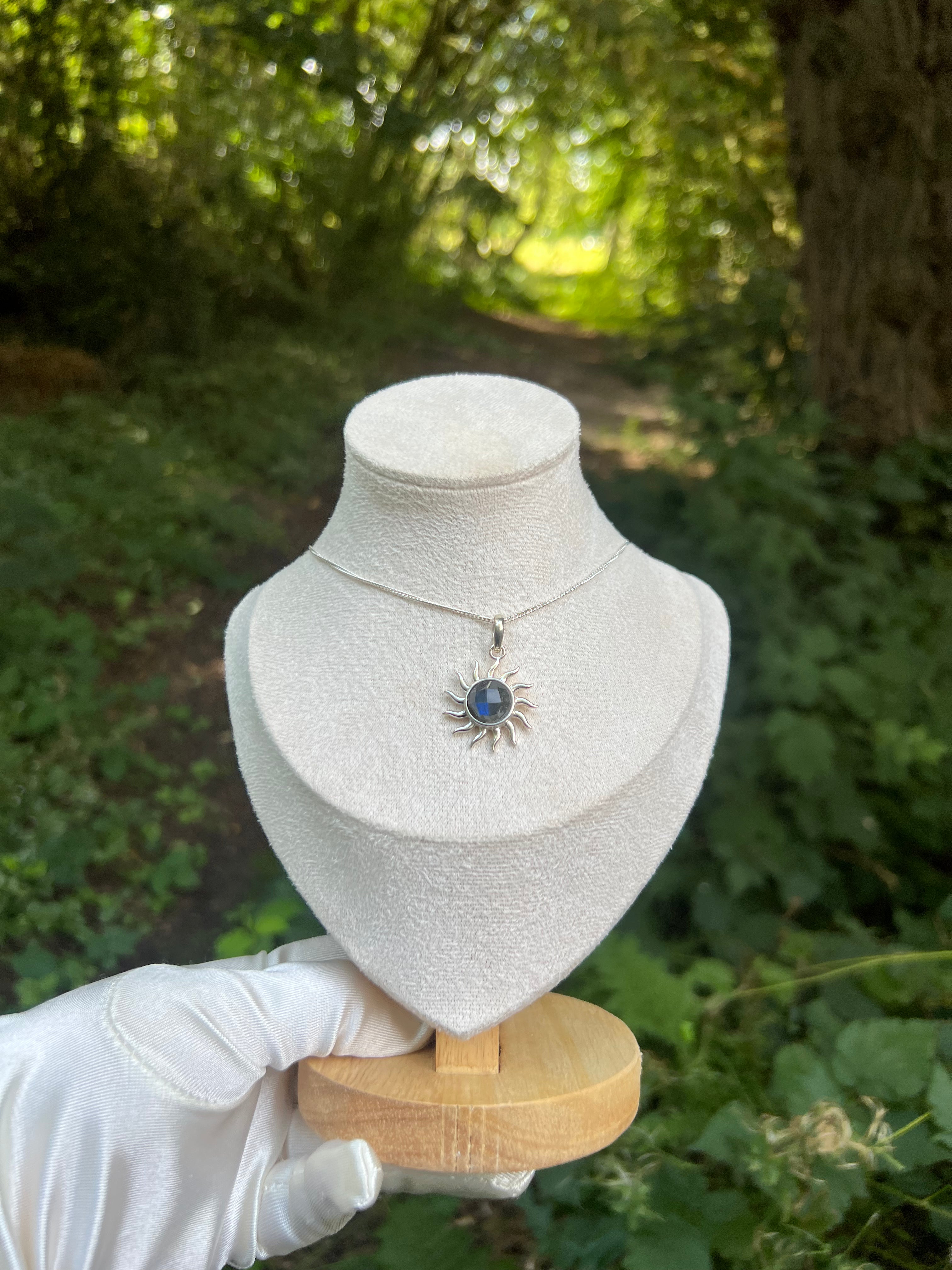 Labradorit Kette – 925 Sterling Silber