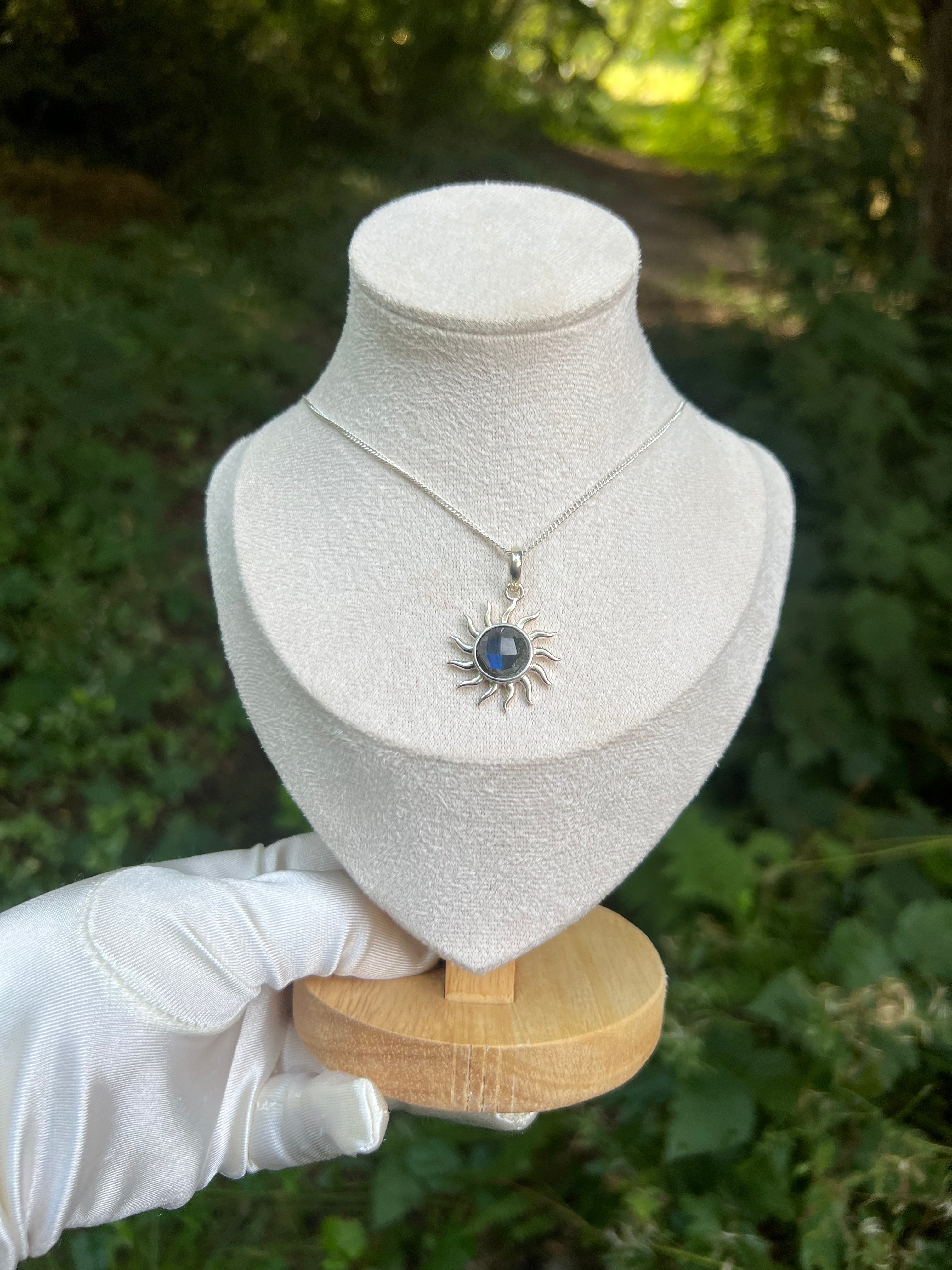 Labradorit Kette – 925 Sterling Silber