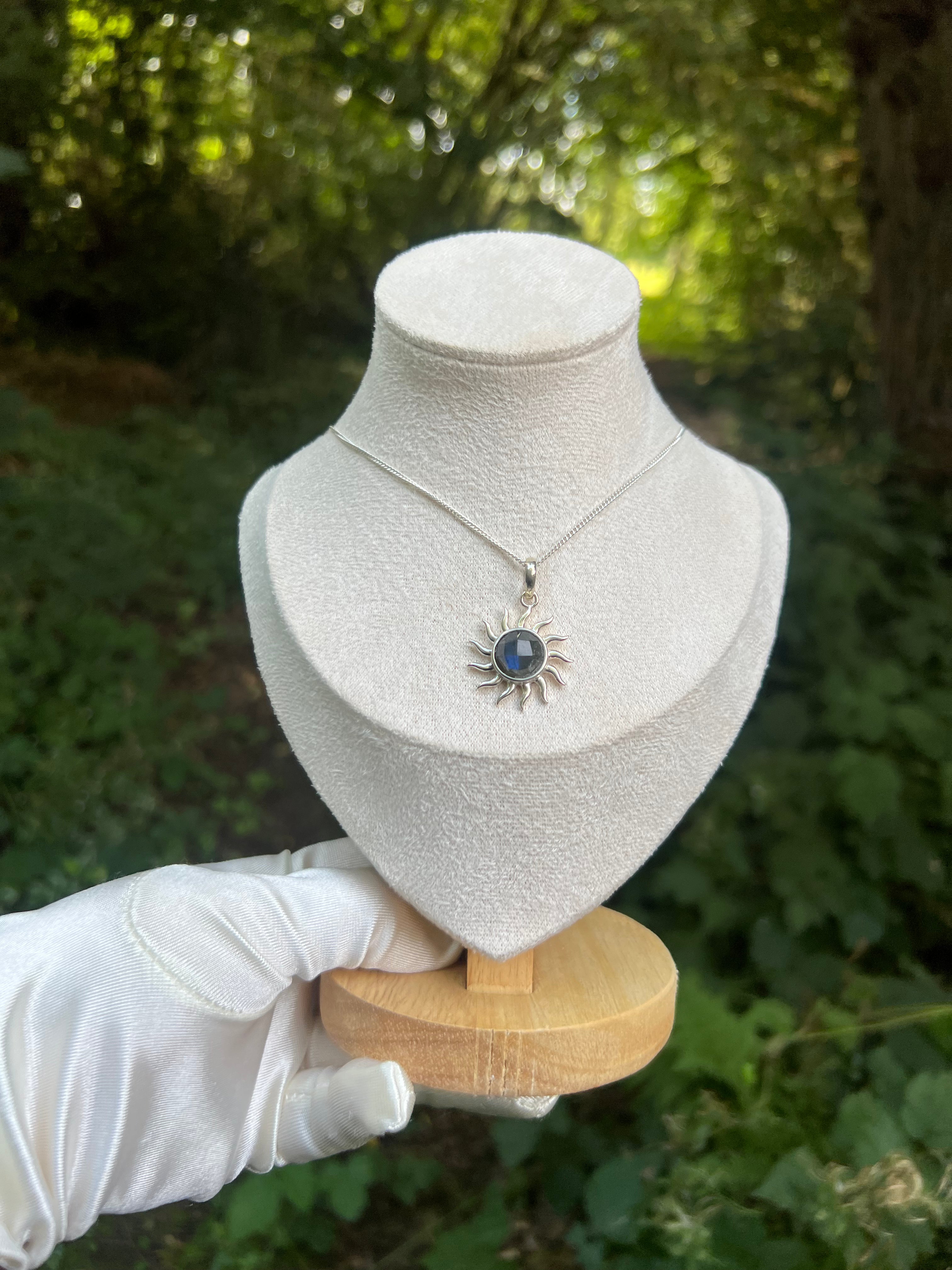 Labradorit Kette – 925 Sterling Silber