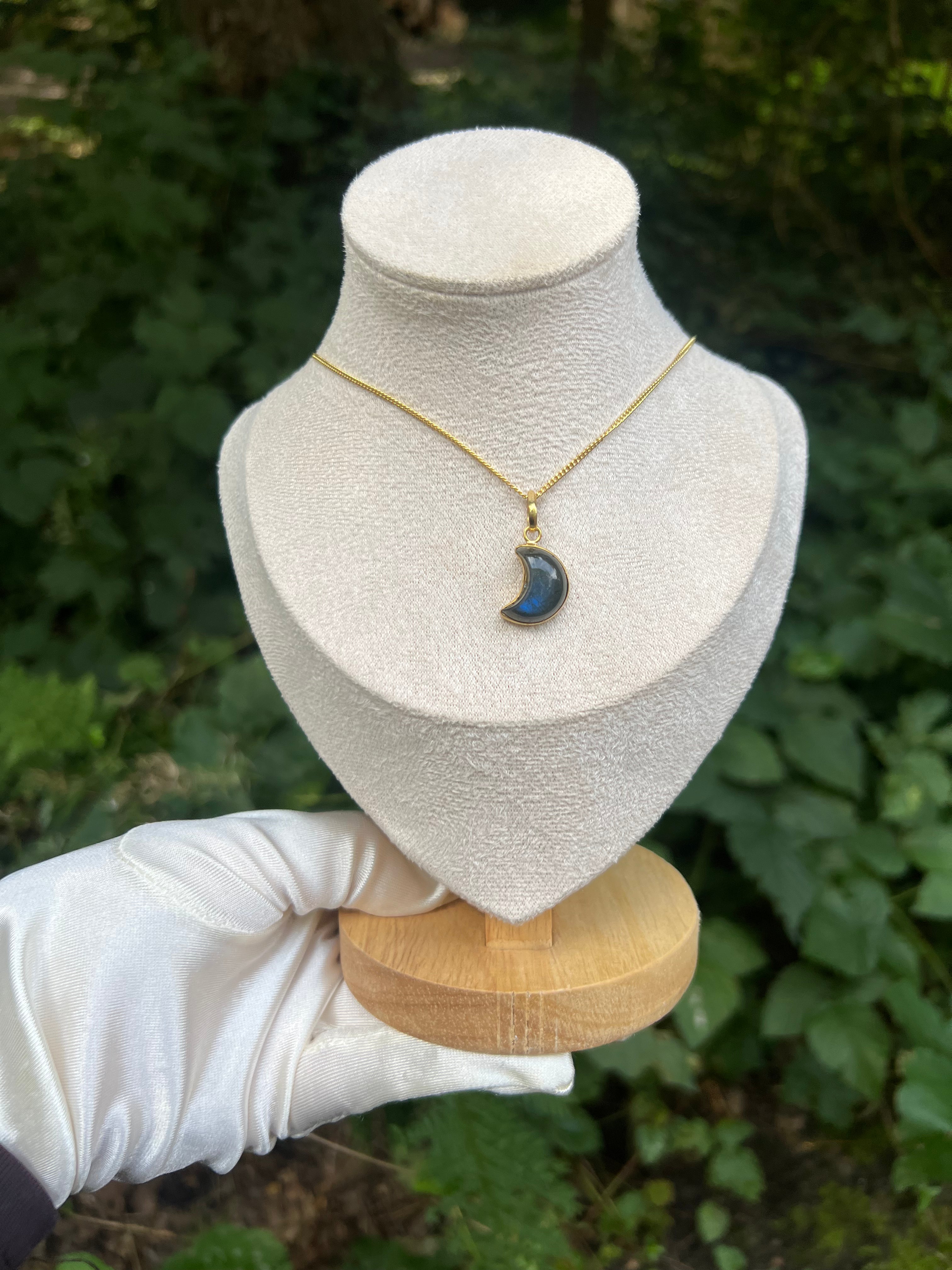 Labradorit Kette – 925 Sterling Silber