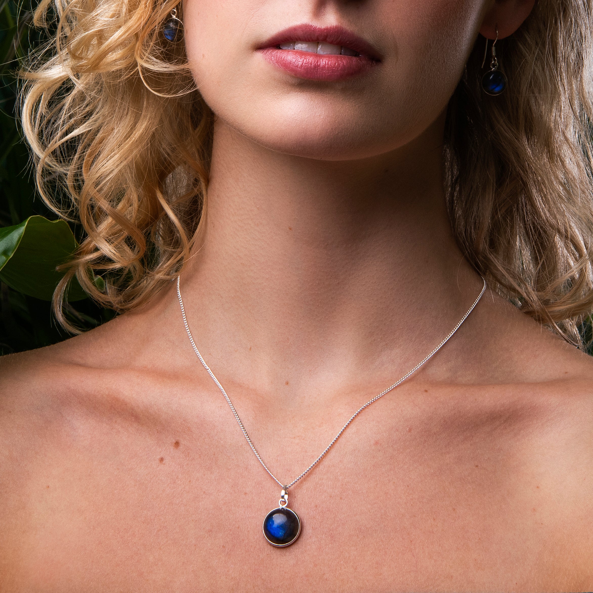Zenvya - Labradoriet Ketting - 925 zilver