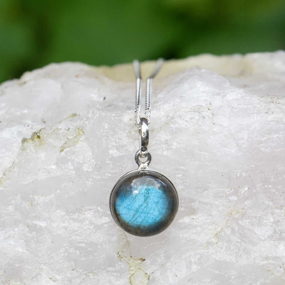 Zenvya - Labradoriet Ketting - 925 zilver