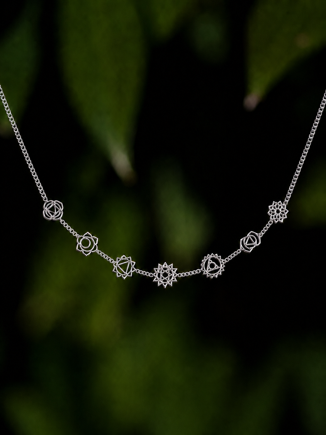 Zenvya - Chakra Ketting - 925 Sterling Zilver 2
