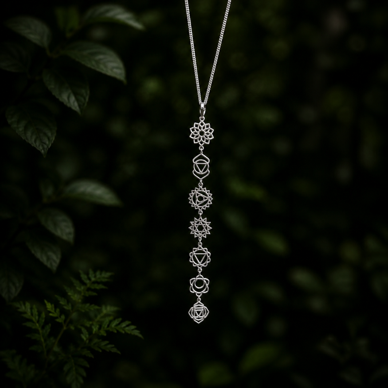 Zenvya - Chakra Ketting - 925 Sterling Zilver