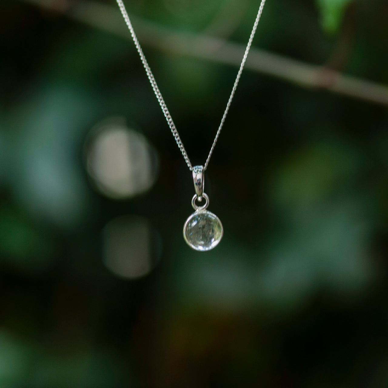 Zenvya - Bergkristal Ketting - 925 Sterling Zilver